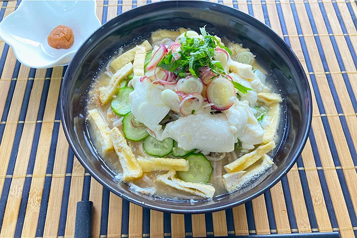 宮崎県の郷土料理冷や汁をアレンジ！　さっぱり冷や汁そば